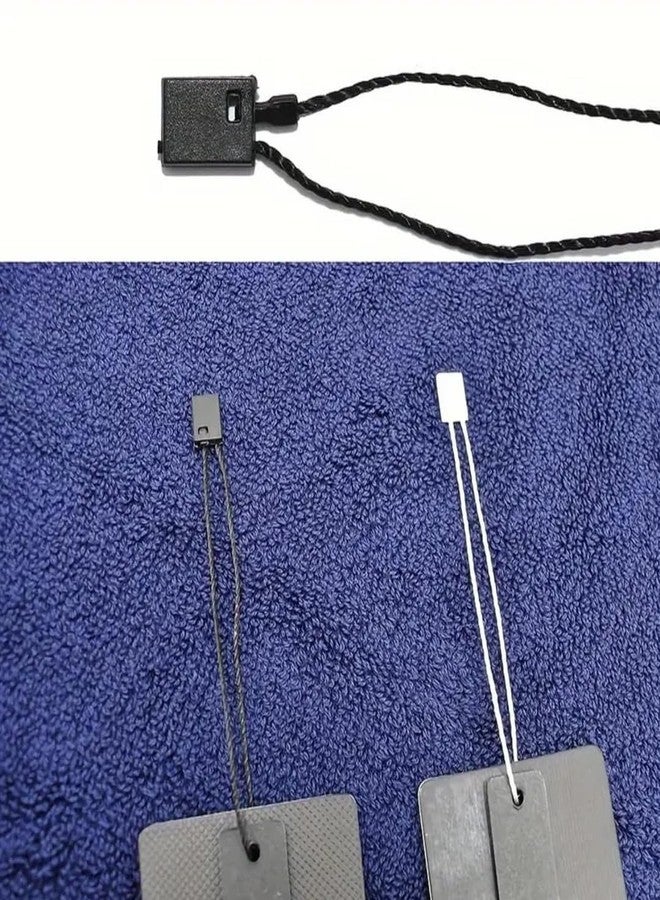 COPY LINE Hang Tag String Fasteners, Nylon Cord, 1000 Pieces, for Clothing and Price Tags (Black) - Image 3